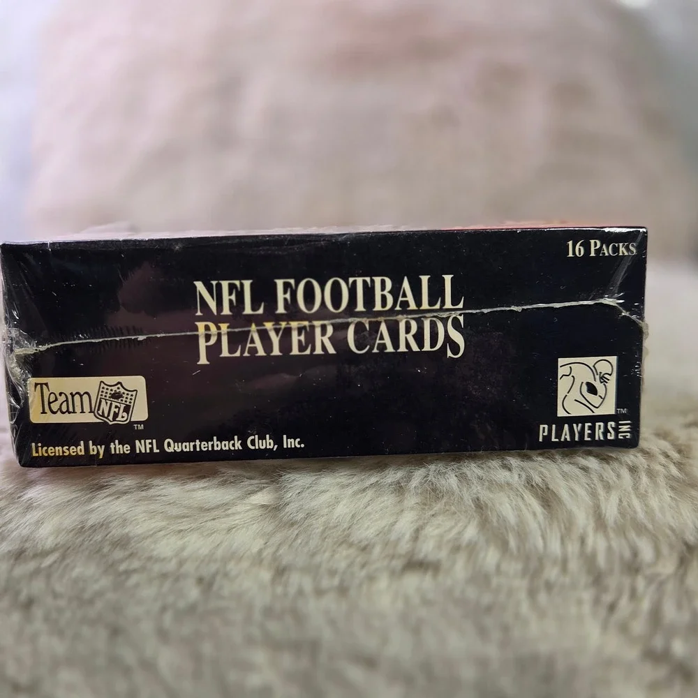 1995 Collector's Edge Black Label NFL Football Sealed Hobby Box 16 Packs DM1072